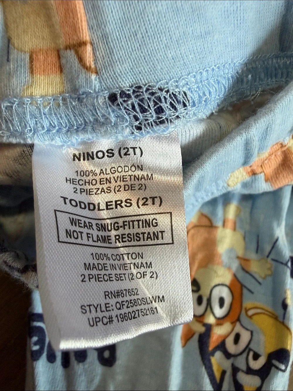 Set of 2 Bluey PJ sets|2T